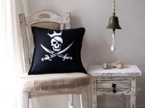 Pirate Yacht Pillow Private Dock